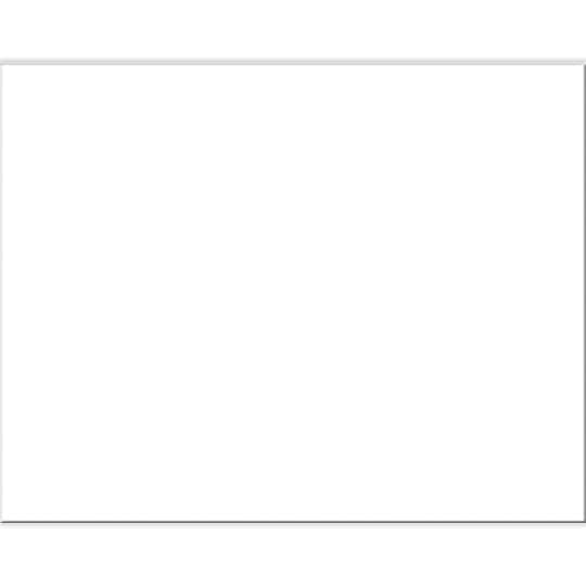 Pacon® White Railroad Poster Board, 22" x 28", Pack of 100